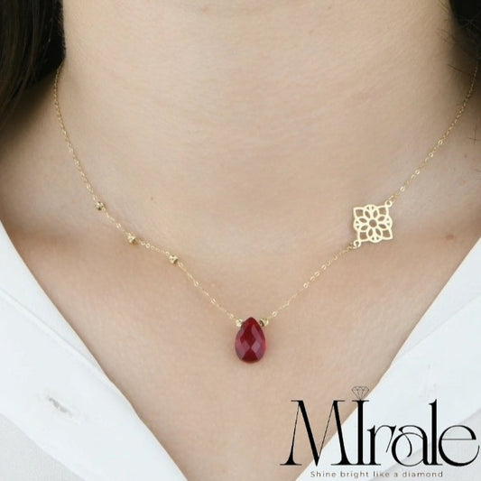 Collier Larme d’amour en Or 18K